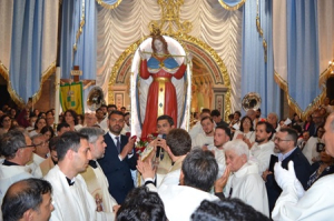 Celebration of the Patronal Feast in Caivano, Naples