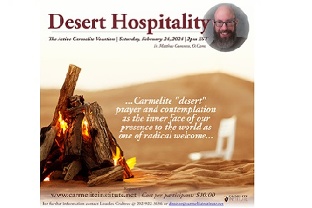 Webinar sobre Hospitalidad del Desierto y Vocación