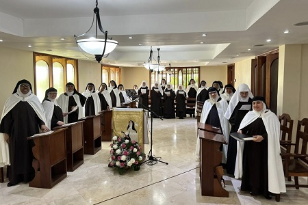 40º aniversario de Monjas carmelitas en Santo Domingo