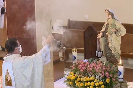 Río celebró la Virgen del Carmen en Solidaridad