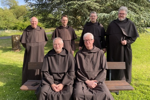 The Newly Elected Leadership of the German Province with the Prior General