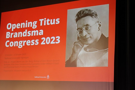 Conference on St. Titus Brandsma Held in Nijmegen