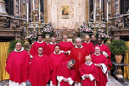 Participantes en el Capítulo del Comisariado General «Santa María “La Bruna”»