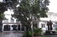 Façade of the Monastery in Guiguinto, Philippines