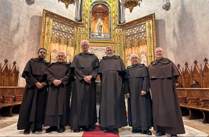The Provincial and New Council: (left to right) Nicolás Carrizalez, Joan Güell, Míceál O'Neill, Javier Garmón, Manuel Bonilla, Richard Byrne (missing Onesimus Muthini)