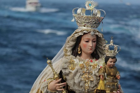 Foto cortesía de la Hermandad Virgen del Carmen Marbella